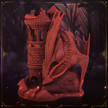 Load image into Gallery viewer, Dragon Dice Box and Tower Set by Mythic Roll