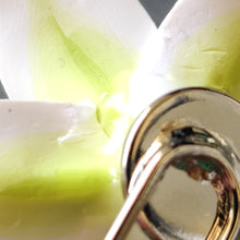 Load image into Gallery viewer, A close up image showing the UV resin reinforcing the back of the flower petals.