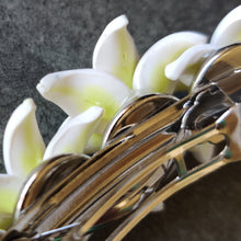 Load image into Gallery viewer, A close up view of the UV resin reinforced back side of the flowers.