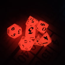 Load image into Gallery viewer, Micro Glow Dice Matte