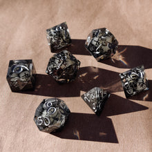 Load image into Gallery viewer, The Necromancer's Return Chunky 7 Dice Set