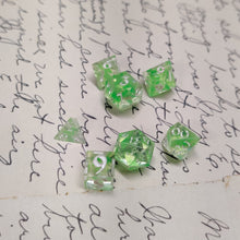 Load image into Gallery viewer, Lime Smoke Micro Dice