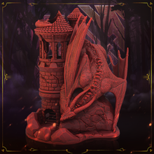 Load image into Gallery viewer, Dragon Dice Box and Tower Set by Mythic Roll
