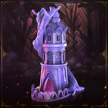Load image into Gallery viewer, Elven Dice Box and Tower Set by Mythic Roll
