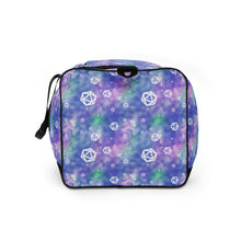 Load image into Gallery viewer, Watercolor Dice Duffel Bag
