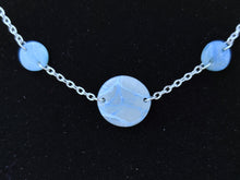 Load image into Gallery viewer, Duchess Faux Stone Aquamarine Necklace
