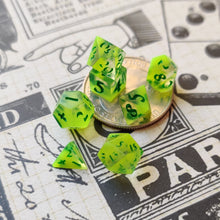Load image into Gallery viewer, Micro Glow Dice Two Tone
