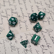 Load image into Gallery viewer, Forest Green Metalic Micro Dice
